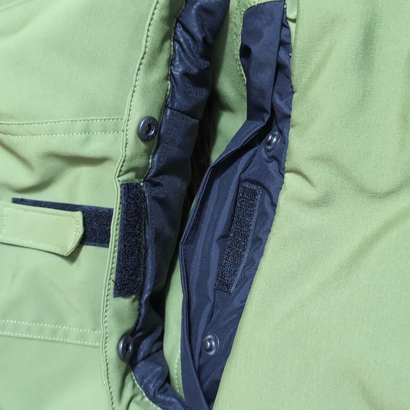 Columbia Ascender Soft Shell Hooded Coat Size XXL in Moss Green WM6336 - Picture 12 of 16